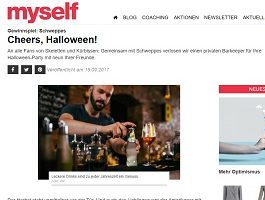 Schweppes Halloween-Party Gewinnspiel
