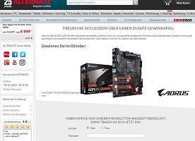 Aorus Mainboard Gewinnspiel