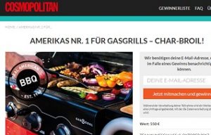 Char-Broil Grill Gewinnspiel