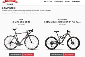 Traum-Fahrrad Gewinnspiel