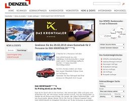 Hotel Kronenthaler Reise Gewinnspiel, Denzel Gewinnspiel