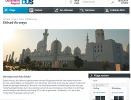 Abu Dhabi Flug Gewinnspiel