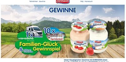 Almighurt Code eingeben, Almighurt Gewinnspiel, Ehrmann Gewinnspiel