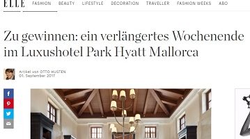Park Hyatt Hotel Mallorca Gewinnspiel