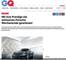 Porsche Wochenende Gewinnspiel