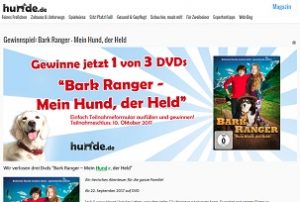 Hunde-DVD Gewinnspiel