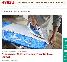 Leifheit Bügeltisch Gewinnspiel