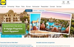 Lidl Ägypten Reise für Gewinnspiel