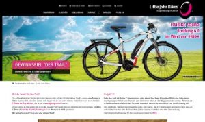Haibike E-Bike Gewinnspiel, Little John Bikes Gewinnspiel