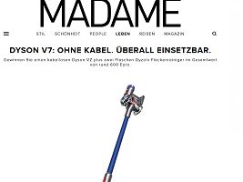 Dyson Staubsauger V7 Gewinnspiel