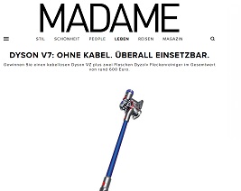 Dyson Staubsauger V7 Gewinnspiel
