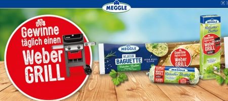 Meggle Code eingeben, Meggle Gewinnspiel
