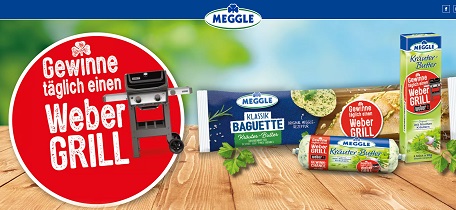 Meggle Code eingeben, Meggle Gewinnspiel