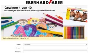 Eberhard Faber Buntstift-Set Gewinnspiel