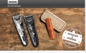 Panasonic Haarschneider Gewinnspiel