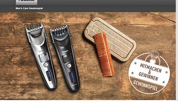 Panasonic Haarschneider Gewinnspiel