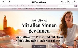 Marrakesch Reise Gewinnspiel, Peter Hahn Gewinnspiel