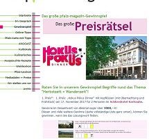 Hokus Pokus Dinner Gewinnspiel