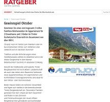 Familien-Wochenende Österreich Gewinnespiel