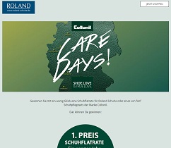 Roland Schuhflatrate Gewinnspiel