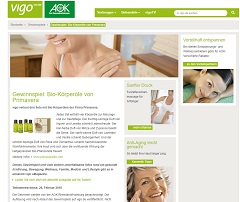 Primavera Bio-Körperöl Gewinnspiel, Vigo Gewinnspiel