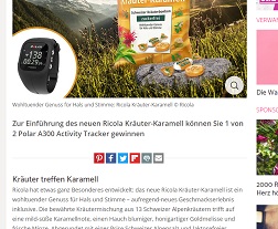 Polar Activity Tracker Gewinnspiel