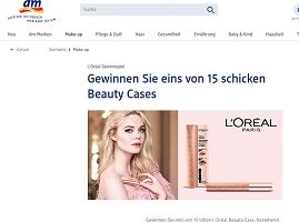 L'Oréal Beauty-Case Gewinnspiel