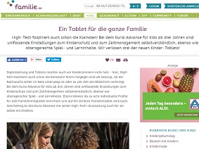 Kurio Kinder Tablet Gewinnspiel