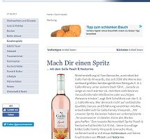 Gallo Weincocktail Gewinnspiel