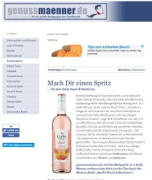Gallo Weincocktail Gewinnspiel