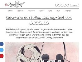 Codello Disney-Outfit Gewinnspiel