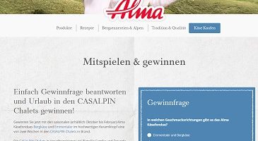 Casalpin Chalets Gewinnspiel