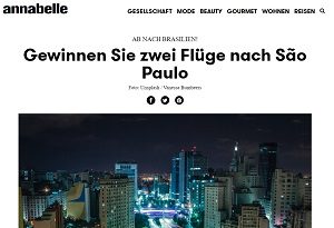 Sao Paulo Flug nach Sao Paulo gewinnen Gewinnspiel