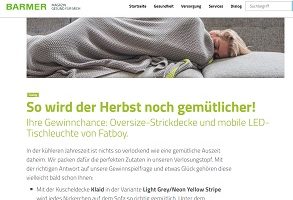 Fatboy Kuscheldecke Gewinnspiel