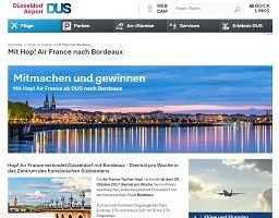 Bordeaux Flug Gewinnspiel