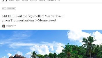 Seychellen Reise Gewinnspiel