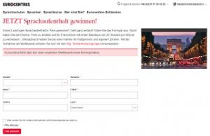 Frankreich Sprachurlaub Gewinnspiel