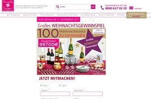 Franziska Sager Weihnachtsgewinnspiel