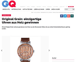 Original Grain Uhr Gewinnspiel
