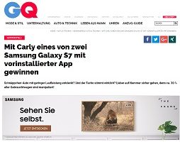 Samsung Galaxy S7 Gewinnspiel