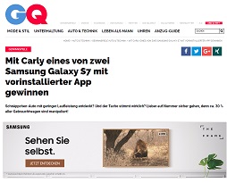 Samsung Galaxy S7 Gewinnspiel