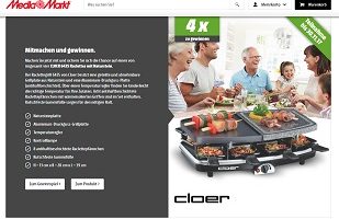 Cloer Raclette Gewinnspiel