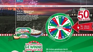 Milram Frühlingsquark Gewinnspiel