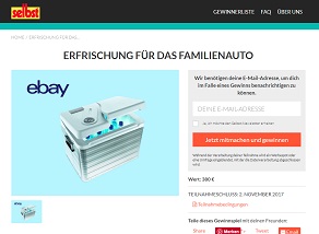 Waeco Auto-Kühlschrank Gewinnspiel
