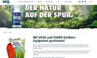 Vaude Outdoor-Paket Gewinnspiel, Vilsa Gewinnspiel