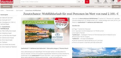 Heiltherme Bad Waltersdorf Gewinnspiel