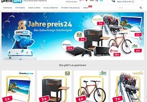 preis24 Geburtstags Gewinnspiel
