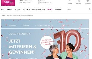 70 Jahre Adler Gewinnspiel, Adler Gewinnspiel