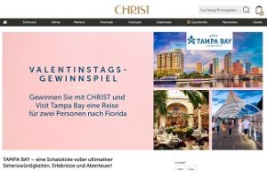 Florida Reise Gewinnspiel, Christ Gewinnspiel