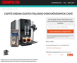 Jura Kaffeevollautomat Gewinnspiel